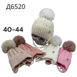 Шапка дитяча на хлопчика D6520 mix р.40-44 "SELFI" недорого оптом від прямого постачальника
