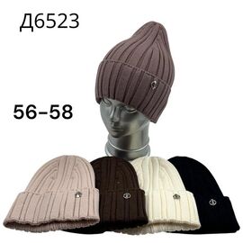 Шапка дитяча на дівчинку D6523 mix р.56-58 "SELFI" недорого оптом від прямого постачальника