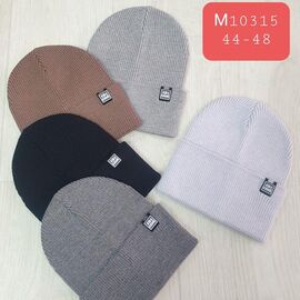 Шапка дитяча на хлопчика M10315 mix р.44-48 "SELFI" недорого оптом від прямого постачальника