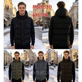 Фотография Жилетка мужская демисезонная р-ры 5XL-9XL (4цв) "KADENGQI" купить недорого от прямого поставщика