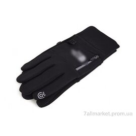 Чоловічі рукавиці Зима M-N3-BM black (12 шт. р.сіткаL-2XL) "TUZZI" недорого оптом від прямого постачальника