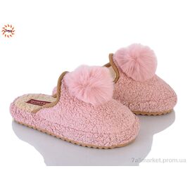 Тапки жіночі для будинку Зима 001-2 pink (8 пар р.36-40) "Jumay" недорого оптом від прямого постачальника