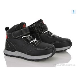 Черевики дитячі зручні Весна/осінь H301A black-red (6 пар р.31-36) "Clibee-ShoSho" недорого оптом від прямого постачальника