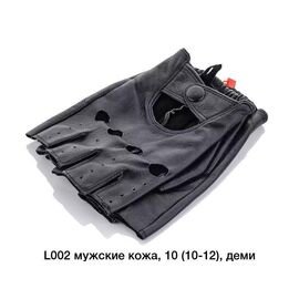 Чоловічі рукавиці L002 black р.10-12 "Descarrilado" недорого оптом від прямого постачальника