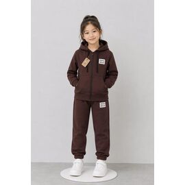 Фотография Костюм детский спортивный на девочку SV3648 brown р.3-7 "WHITE" недорого оптом от прямого поставщика