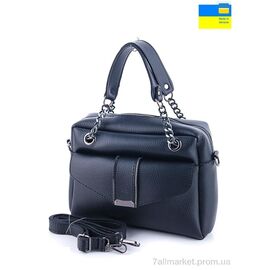 Жіноча сумка 56604 black 22*27*8 см, "WeLassie" недорого оптом від прямого постачальника