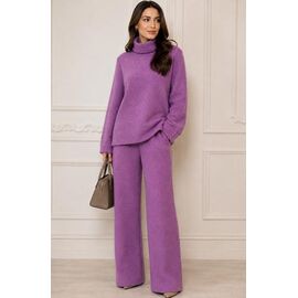 Фотография Костюм женский тёплый 103-1 lilac р.50-54 "VALENTINA" недорого оптом от прямого поставщика