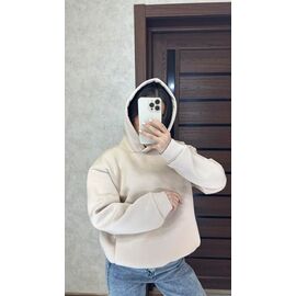Худі жіноче 2 beige р.42-52 "VALENTINA" недорого оптом від прямого постачальника
