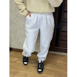 Фотография Штаны спортивные женские тёплые 301 l.grey р.42-56 "VALENTINA" недорого оптом от прямого поставщика