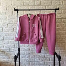 Костюм дитячий спортивний на дівчинку PR1498 pink р.122-134 "Proschenko" недорого оптом від прямого постачальника