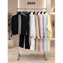 Фотография Костюм спортивный женский тёплый 8894 black р.42-48 "LOOK" недорого оптом от прямого поставщика