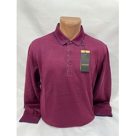 Фотография Свитер мужской SB2226 wine р.XL-5XL "Sabihina" недорого оптом от прямого поставщика