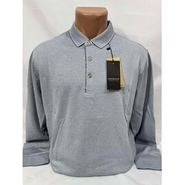 Фотография Свитер мужской SB2229 l.grey р.XL-5XL "Sabihina" недорого оптом от прямого поставщика