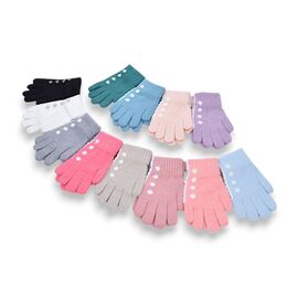 Фотография Перчатки детские унисекс 6057 mix р.7-9 "KH clothes" недорого оптом от прямого поставщика