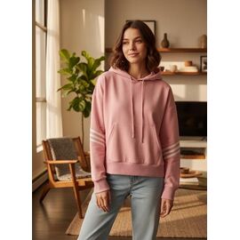 Худі жіноче 0719 pink р.44-50 "Katty" недорого оптом від прямого постачальника