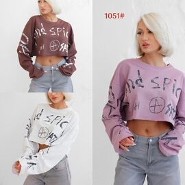 Топ жіночий 1051 mix р.42-48 "Katty" недорого оптом від прямого постачальника