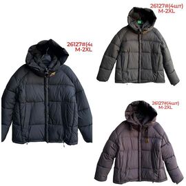 Куртка жіноча зимова 26127 brown р.M-2XL "Katty" недорого оптом від прямого постачальника