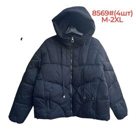 Куртка жіноча зимова 8569 black р.M-2XL "Katty" недорого оптом від прямого постачальника