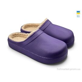 Сабо чоловічі Зима 610(005) фіолетовий (8 пар р.37-40) "Rai shoes" недорого оптом від прямого постачальника