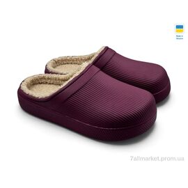 Сабо чоловічі Зима 610(08) бордо (8 пар р.37-40) "Rai shoes" недорого оптом від прямого постачальника
