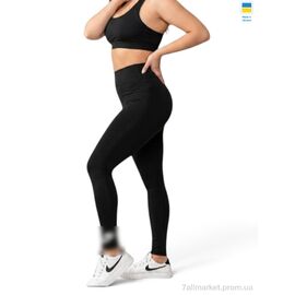 Фотография Лосинсы женские Зима 7000NI чорний (4 шт. р.сетка 2XL-5XL) "Sport style" недорого оптом от прямого поставщика