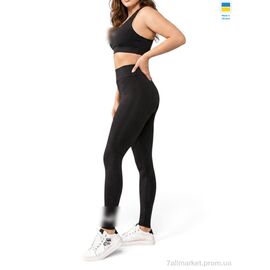 Фотография Лосинсы женские Зима 7000PU чорний (4 шт. р.сетка 2XL-5XL) "Sport style" недорого оптом от прямого поставщика