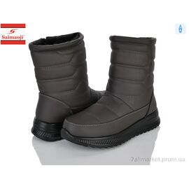 Черевики жіночі стильні Зима A513-7 (8 пар р.37-42) "Saimaoji" недорого оптом від прямого постачальника