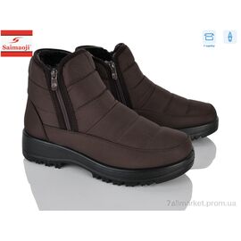 Черевики жіночі стильні Зима F7628-3 (6 пар р.41-43) "Saimaoji" недорого оптом від прямого постачальника