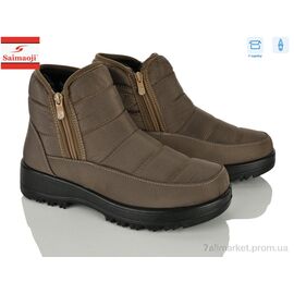 Черевики жіночі стильні Зима F7628-16 (6 пар р.41-43) "Saimaoji" недорого оптом від прямого постачальника
