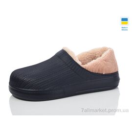 Фотография Галоши женские зима 651 т.синій (6 пар р.37-41) "Lot Shoes" недорого оптом от прямого поставщика