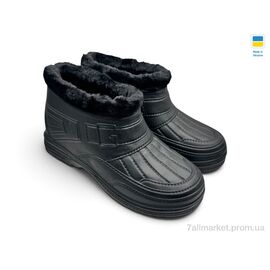 Фотография Галоши мужские зима O15 чорний (6 пар р.41-46) "Rai shoes" недорого оптом от прямого поставщика