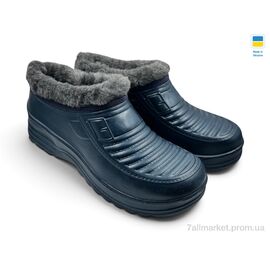Фотография Галоши мужские зима B11 синій (6 пар р.41-46) "Rai shoes" недорого оптом от прямого поставщика