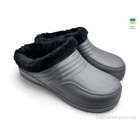 Сабо чоловічі Зима M3 сірий (6 пар р.41-46) "Rai shoes" недорого оптом від прямого постачальника