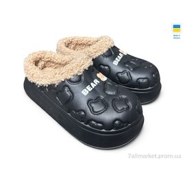 Сабо для жінок літні Зима 605 чорний (8 пар р.36-41) "Rai shoes" недорого оптом від прямого постачальника