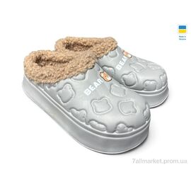 Сабо для жінок літні Зима 605 сірий (8 пар р.36-41) "Rai shoes" недорого оптом від прямого постачальника