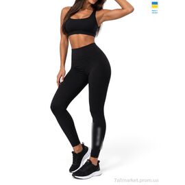Фотография Лосинсы женские Зима 7000BA чорний (4 шт. р.сетка 2XL-5XL) "Sport style" недорого оптом от прямого поставщика