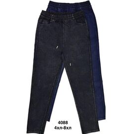 Жіночі штани 4088 mix р.4XL-8XL "WELL" недорого оптом від прямого постачальника