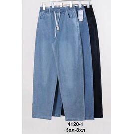 Жіночі штани 4120-1 mix р.4XL-8XL "WELL" недорого оптом від прямого постачальника
