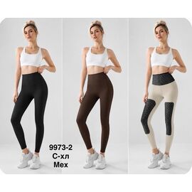 Лосини жіночі теплі 9973-2 black р.S-XL "WELL" недорого оптом від прямого постачальника