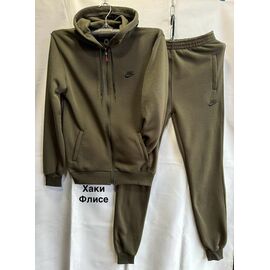 Костюм спортивний чоловічий MH1304 khaki р.48-56 "WELL" недорого оптом від прямого постачальника