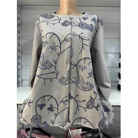 Светр жіночий 823 grey р.3XL-6XL "P.HEY" недорого оптом від прямого постачальника