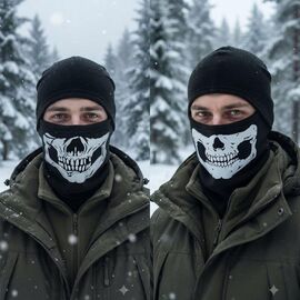 Балаклава чоловіча 1121-1 black р.56-60 "Mabi" недорого оптом від прямого постачальника