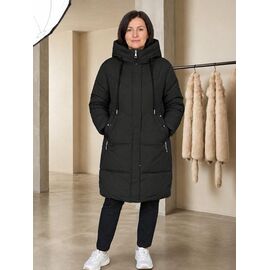 Куртка жіноча демісезонна 8801 black р.52-60 "Seven Group" недорого оптом від прямого постачальника