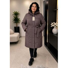 Куртка жіноча демісезонна 8806 brown р.52-60 "Seven Group" недорого оптом від прямого постачальника