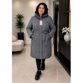 Куртка жіноча демісезонна 8806 grey р.52-60 "Seven Group" недорого оптом від прямого постачальника