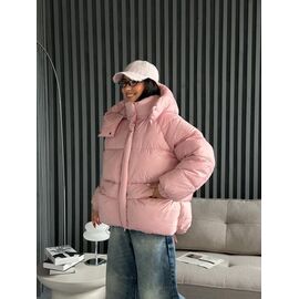 Куртка жіноча зимова 2578 l.pink р.S-M "QU STYLE" недорого оптом від прямого постачальника