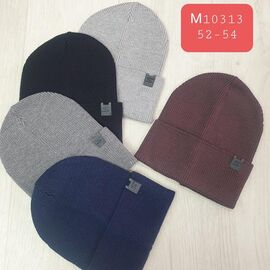 Шапка дитяча на хлопчика M10313-1 mix р.52-54 "SELFI" недорого оптом від прямого постачальника