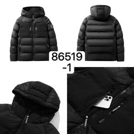 Куртка чоловіча зимова 86519-1 black р.M-3XL "Ale-Ate" недорого оптом від прямого постачальника