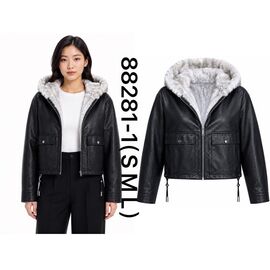 Куртка жіноча зимова 88281 black р.S-L "Ale-Ate" недорого оптом від прямого постачальника
