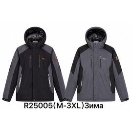 Куртка чоловіча зимова R25005 black р.M-3XL "Ale-Ate" недорого оптом від прямого постачальника